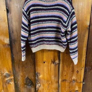 Striped Knit Sweater
